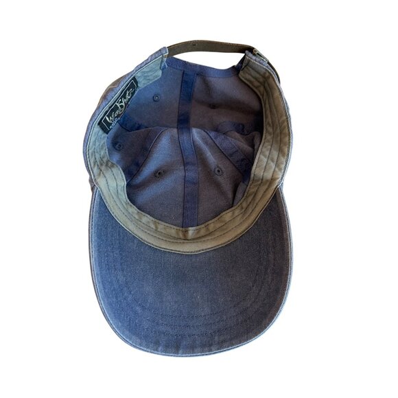 Latitudes & Attitudes Embroidered Blue Cap With Adjustable Strap By HeadShot - Picture 4 of 5